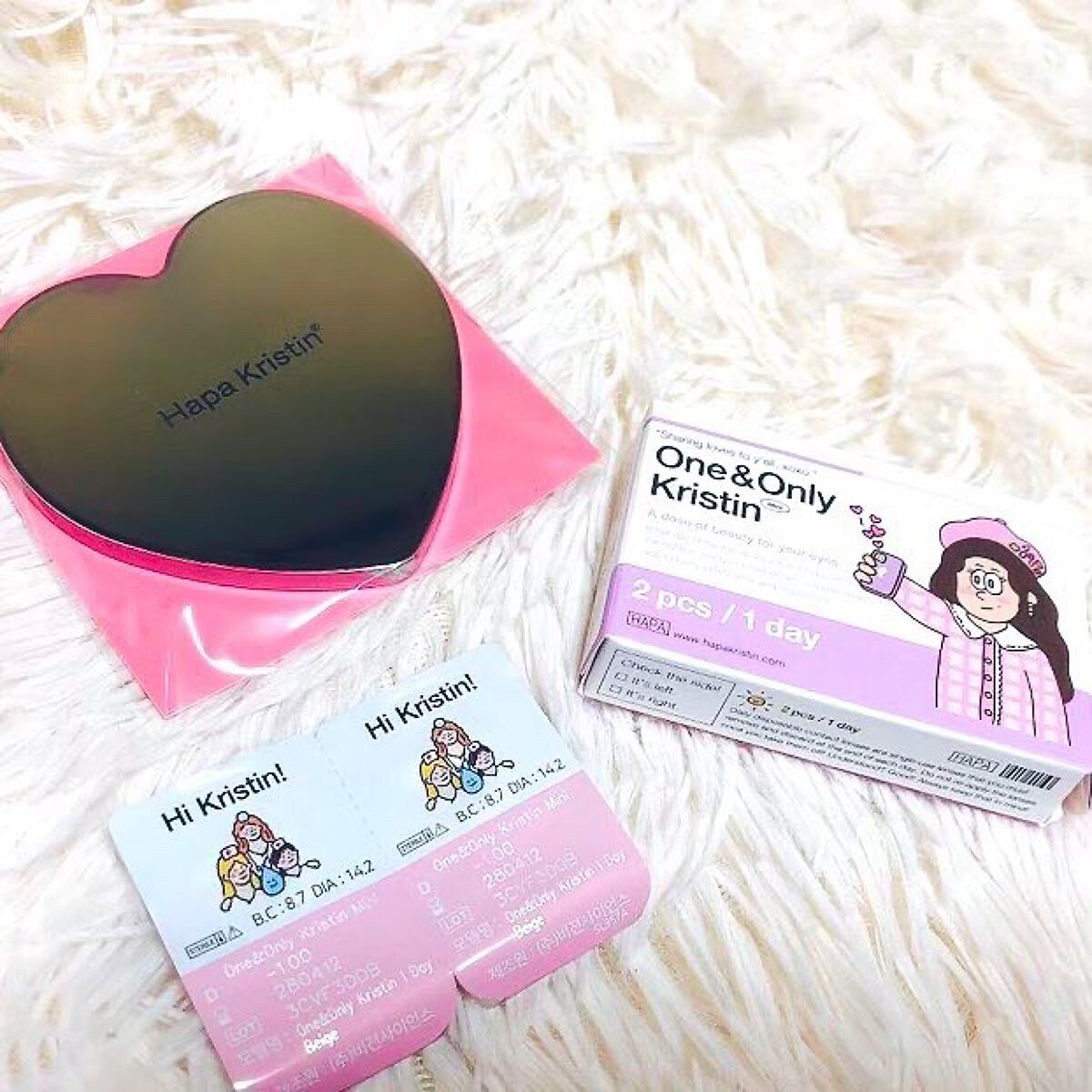 One & Only Kristin/Hapa kristin/カラーコンタクトレンズを使ったクチコミ(1枚目)