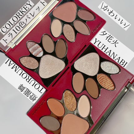トラ十色アイシャドウパレット/COLORKEY/アイシャドウパレットを使ったクチコミ(2枚目)