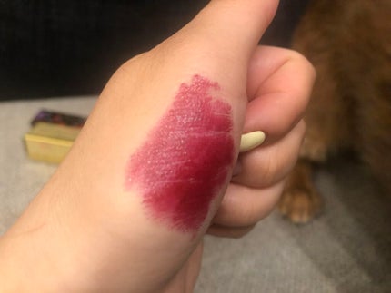 ルージュ アンリミテッド ディスコ グリッツ/shu uemura/口紅を使ったクチコミ(3枚目)
