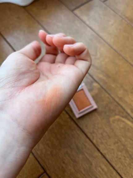 マイフェイブピースアイシャドウ/HOLIKA HOLIKA/単色アイシャドウを使ったクチコミ(2枚目)