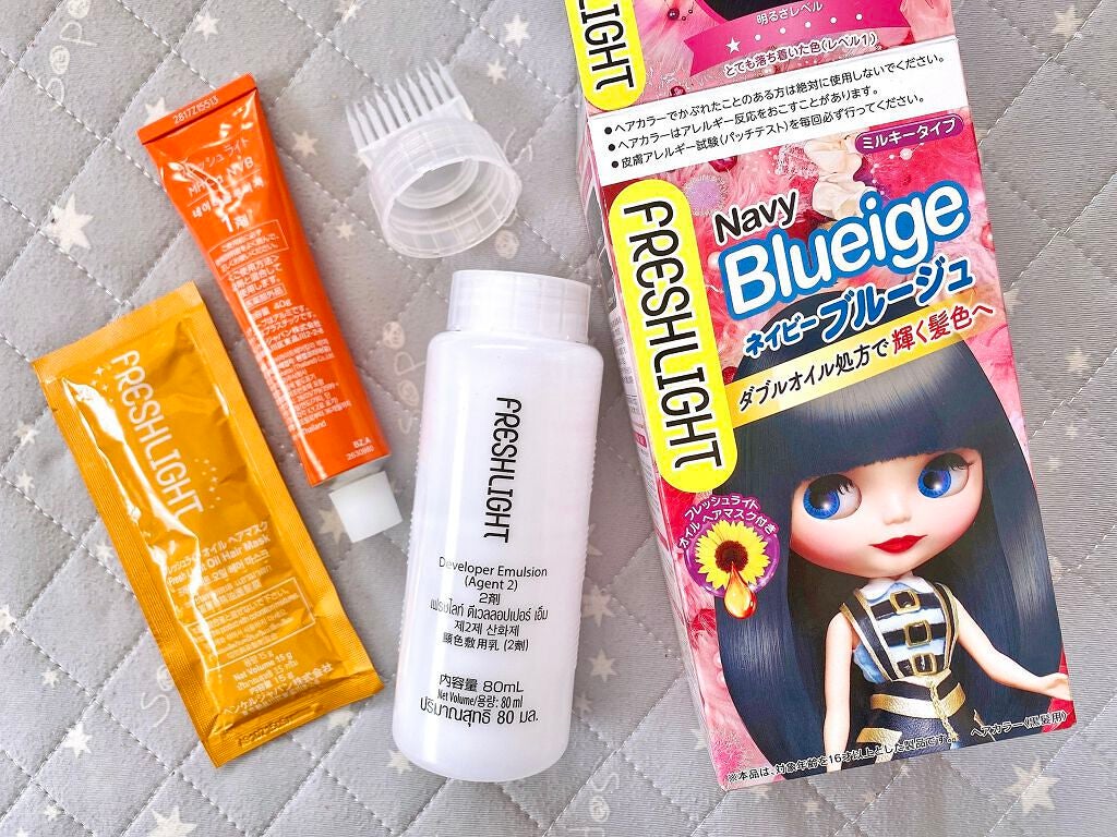 ミルキーヘアカラー/フレッシュライト/ヘアカラーを使ったクチコミ(1枚目)