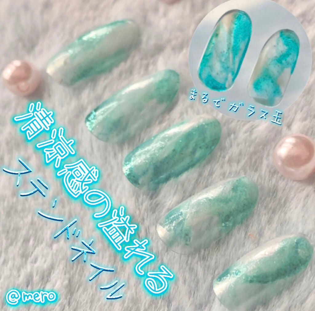 mero on LIPS 「meroです🧸🖤今回はセルフネイルのご紹介‼️‼️✂ーーーーー..」(1枚目)