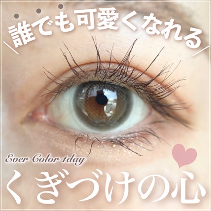 エバーカラーワンデー ナチュラル/エバーカラー/ワンデー(1DAY)カラコンを使ったクチコミ(1枚目)