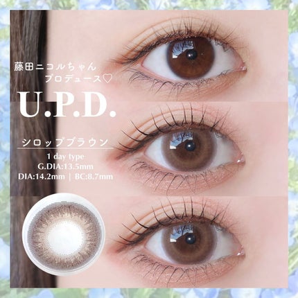 U.P.D. 1day/U.P.D./ワンデー(1DAY)カラコンを使ったクチコミ(1枚目)