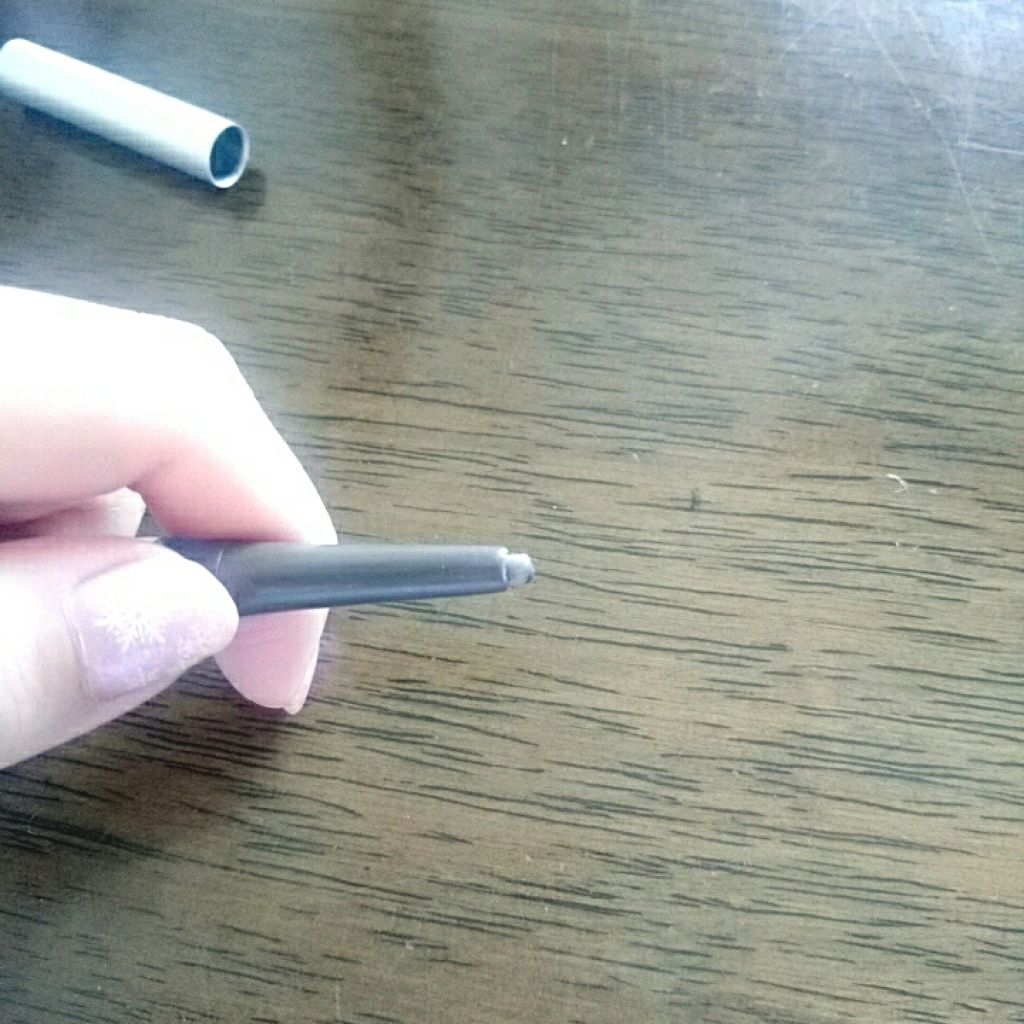 だ円芯 アルミ アイブローペンシル/DAISO/アイブロウペンシルを使ったクチコミ(3枚目)