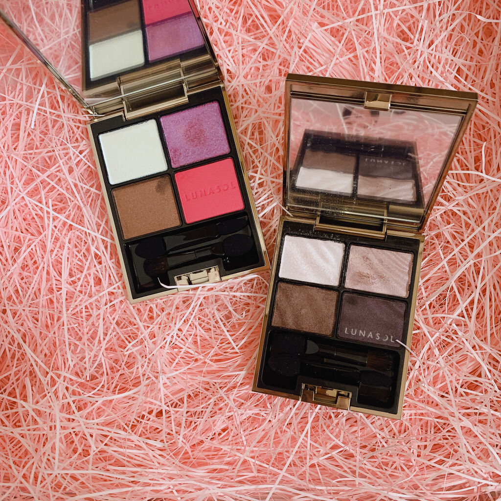 ベルベットフルアイズ/LUNASOL/アイシャドウパレットを使ったクチコミ（2枚目）