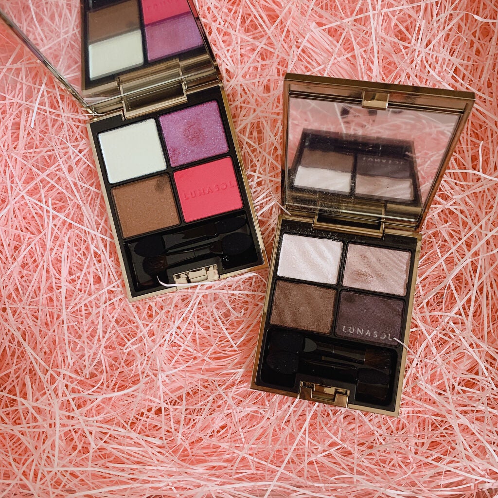 ベルベットフルアイズ/LUNASOL/アイシャドウパレットを使ったクチコミ(2枚目)