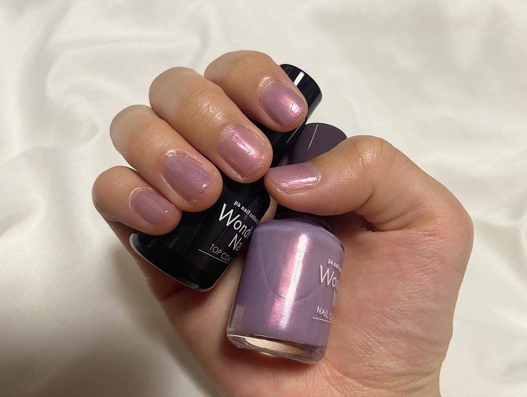 pa ワンダーネイル トップコート/pa nail collective/ネイルトップコートを使ったクチコミ（3枚目）