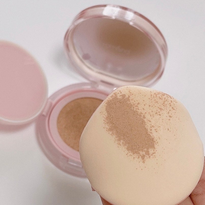 ブルームインカバーフィットクッション/rom&nd/クッションファンデーションを使ったクチコミ(3枚目)