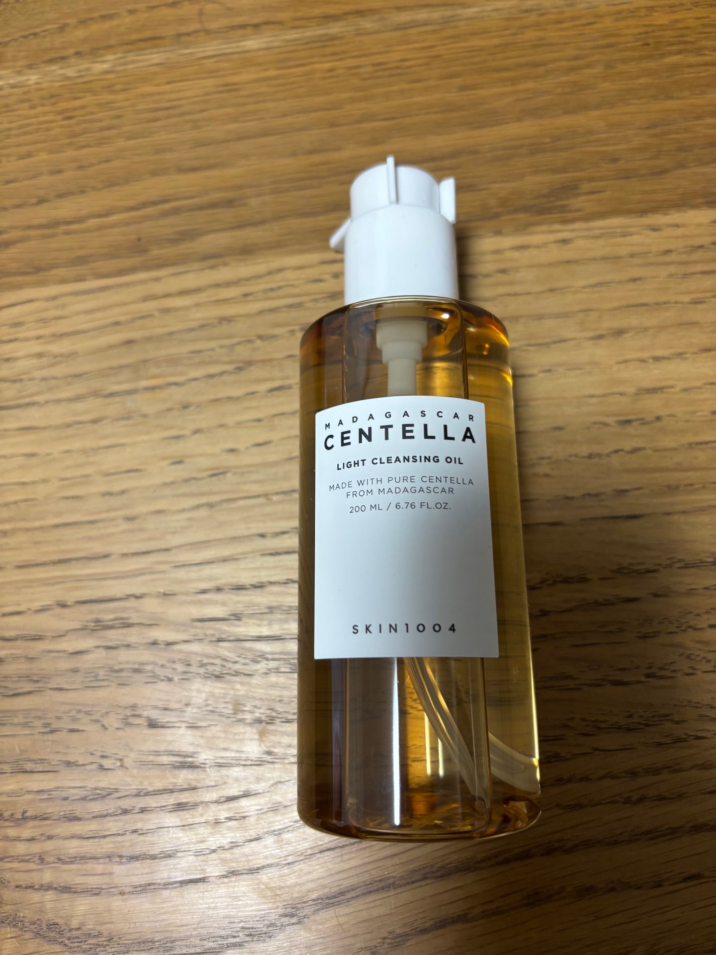 センテラ ライトクレンジングオイル/SKIN1004/オイルクレンジングを使ったクチコミ(1枚目)