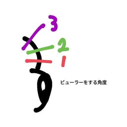 クイックラッシュカーラー/キャンメイク/マスカラ下地を使ったクチコミ(3枚目)