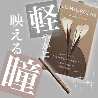 スキルレスライナー/LUMIURGLAS/リキッドアイライナーを使ったクチコミ（1枚目）