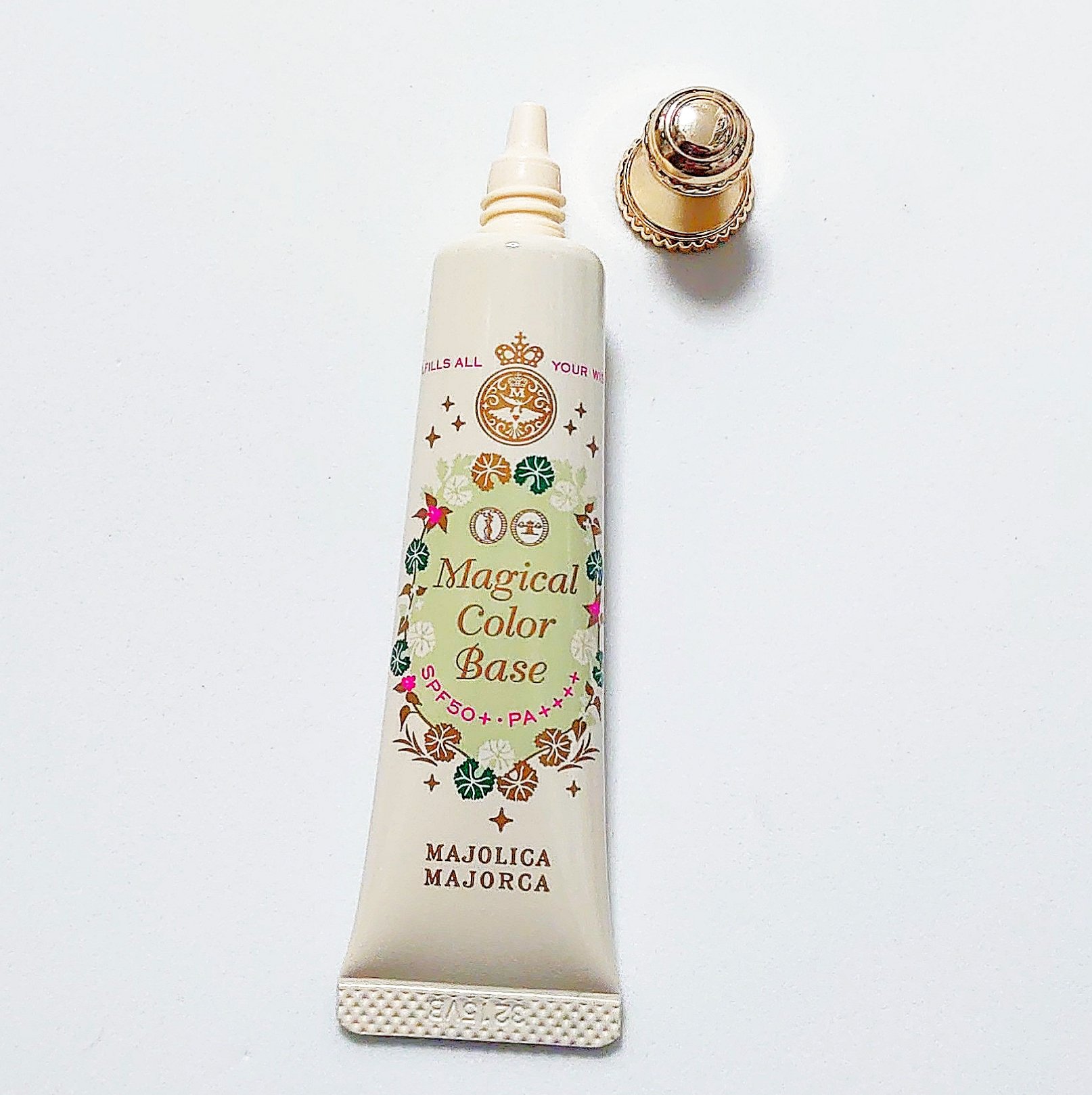 マジカルカラーベース/MAJOLICA MAJORCA/化粧下地を使ったクチコミ（2枚目）