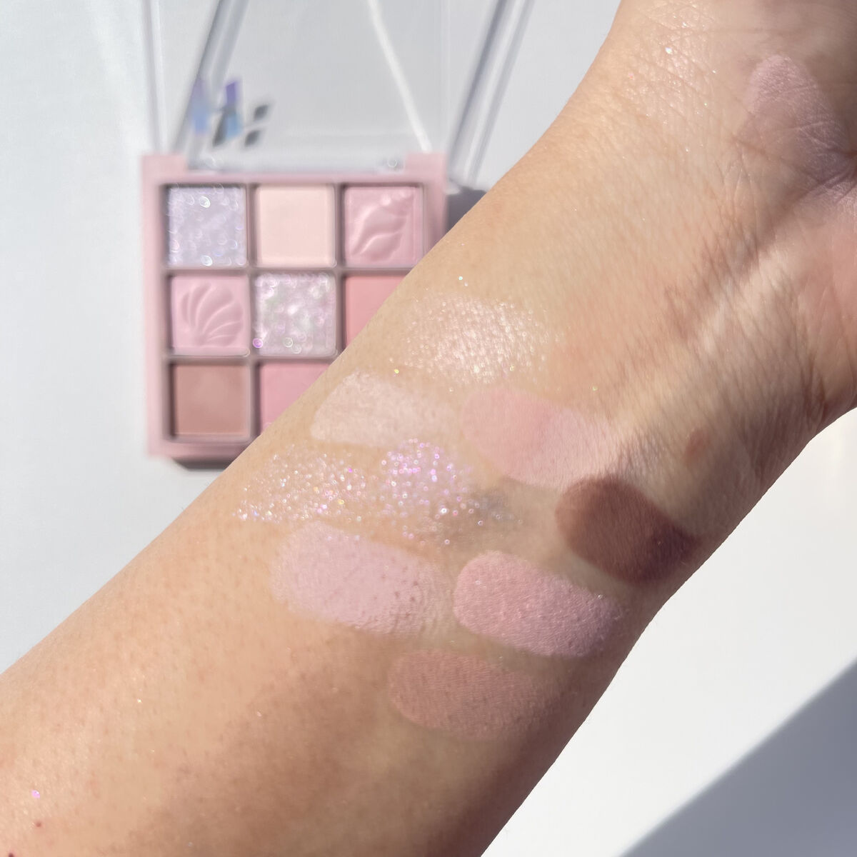 マイフェイブムードアイパレット 9カラー/HOLIKA HOLIKA/アイシャドウパレットを使ったクチコミ（3枚目）