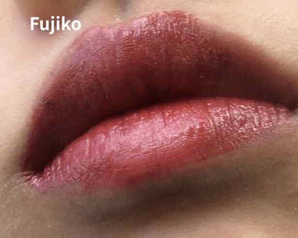 ミニウォータリールージュ 02Tuesday/Fujiko/口紅を使ったクチコミ（2枚目）