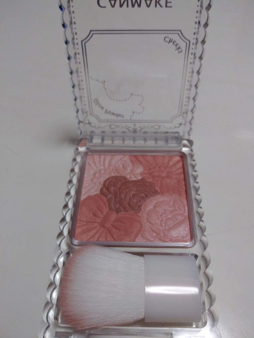 グロウフルールチークス/キャンメイク/パウダーチークを使ったクチコミ（2枚目）