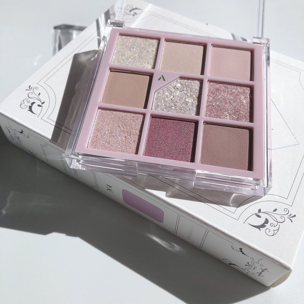 グリッターペディアアイパレット/unleashia/アイシャドウパレットを使ったクチコミ(9枚目)