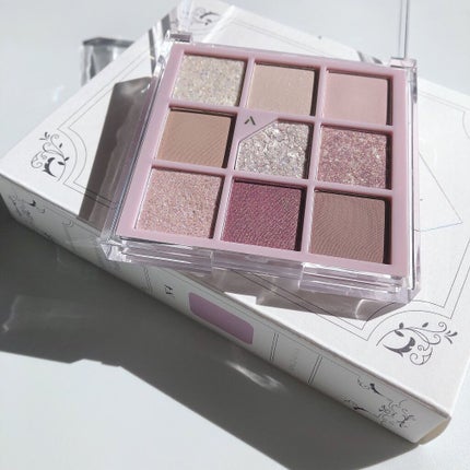 グリッターペディアアイパレット/unleashia/アイシャドウパレットを使ったクチコミ(9枚目)