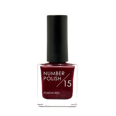 NUMBER POLISH　 15 Poison Red