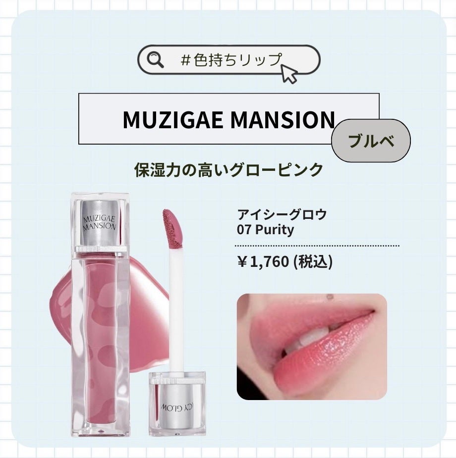 フルーティーグラムティント/Laka/リップティントを使ったクチコミ(3枚目)