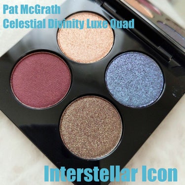 Celestial Divinity Luxe Quad interstellar icon/PAT McGRATH LABS/パウダーアイシャドウを使ったクチコミ（1枚目）