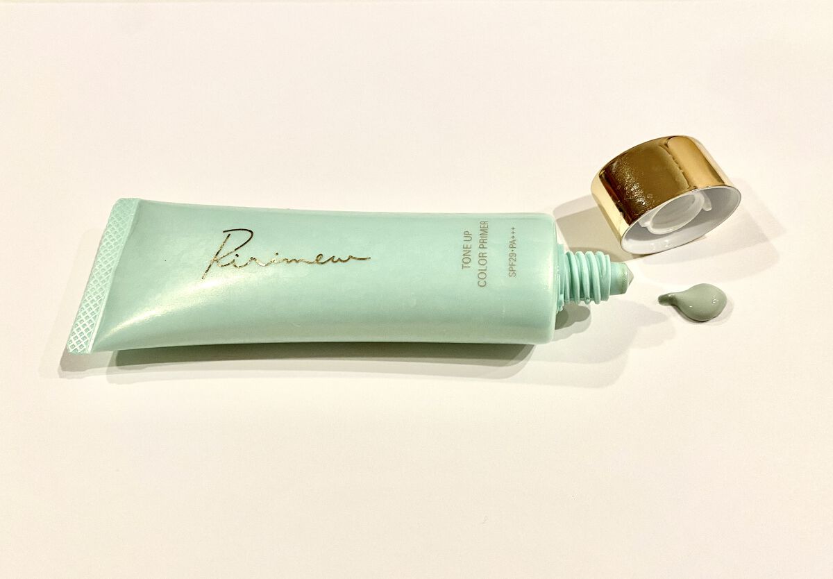 トーンアップカラープライマー /Ririmew/化粧下地を使ったクチコミ（3枚目）