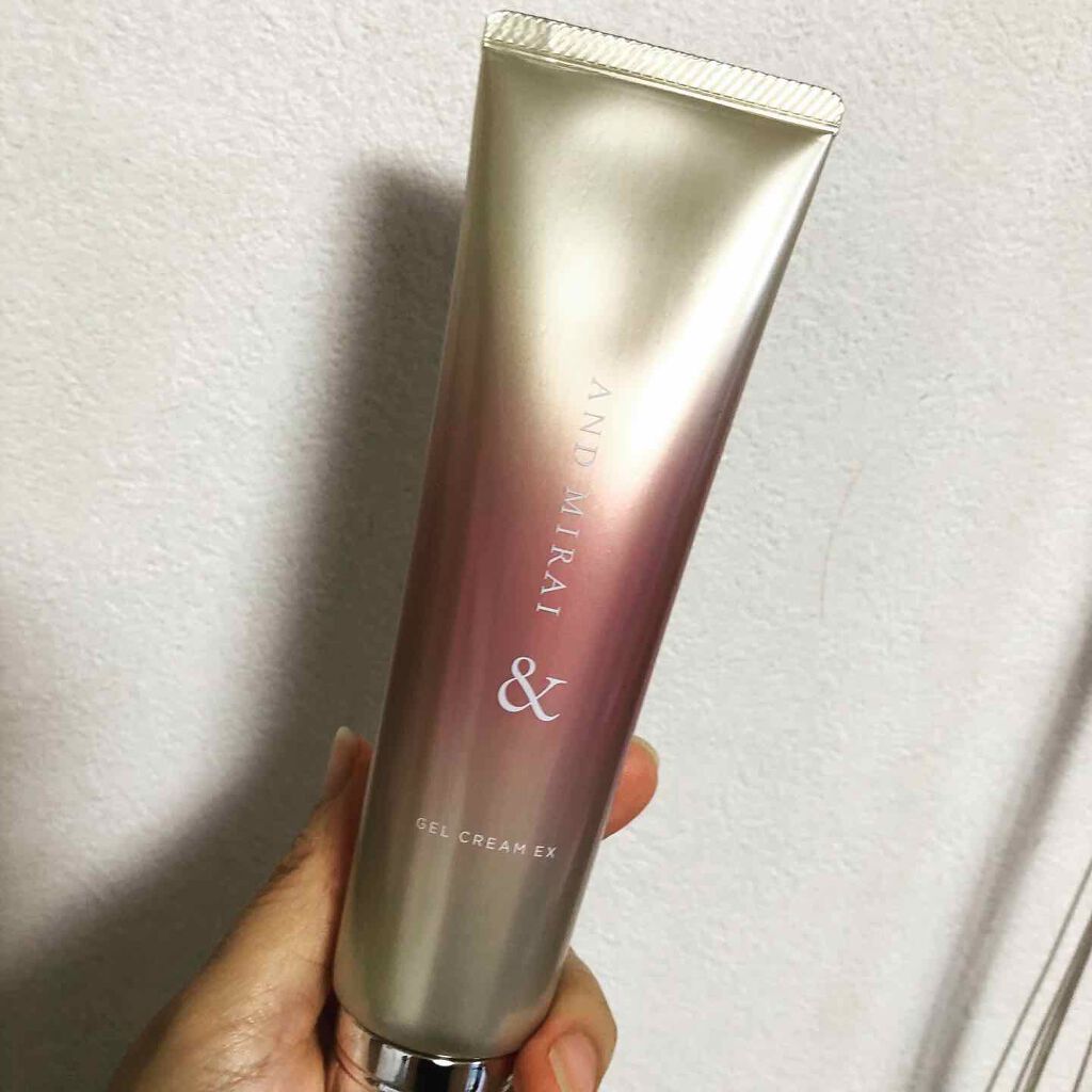 スキン アップ ジェルクリームEX/AND MIRAI/オールインワン化粧品を使ったクチコミ（1枚目）