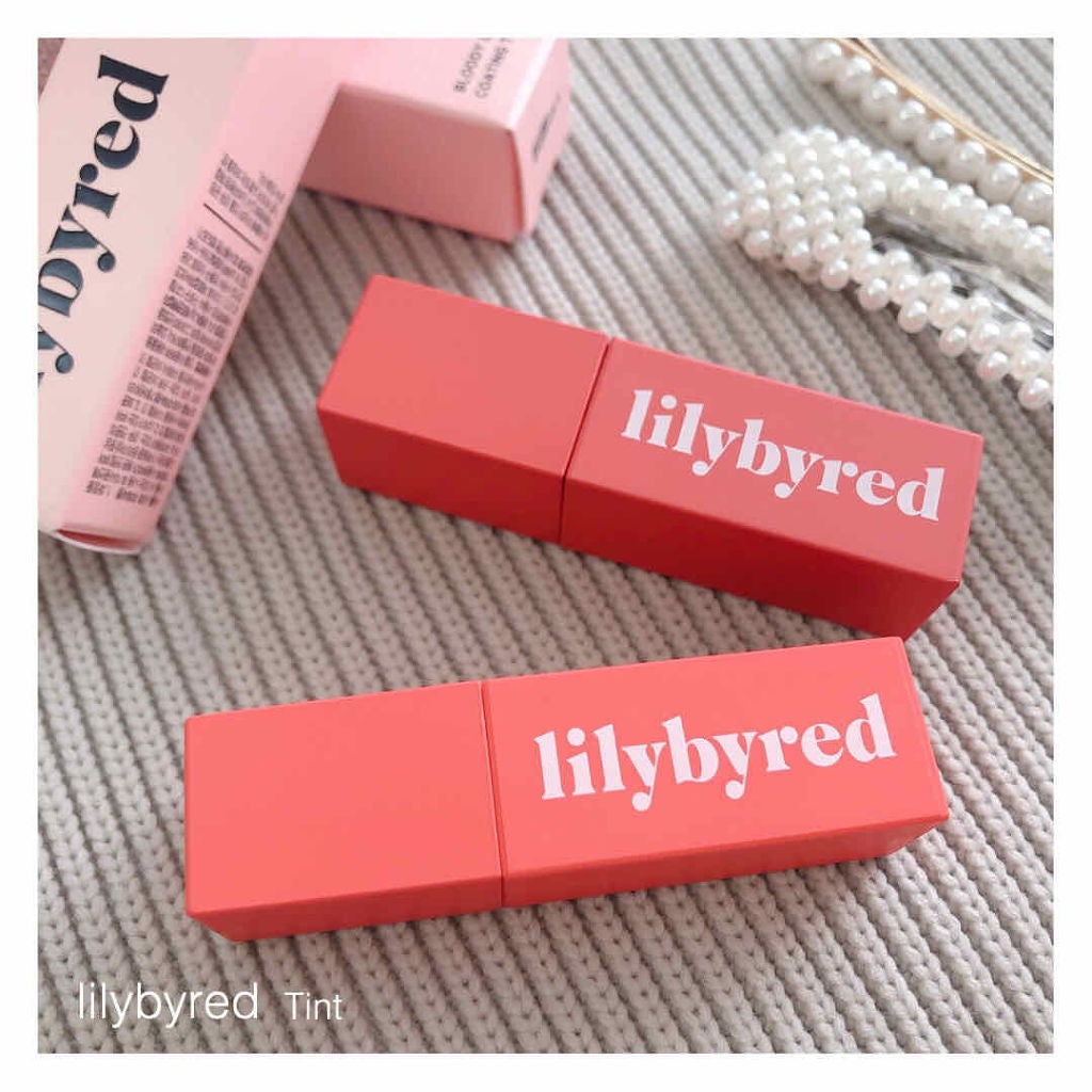 ブラッディライアー コーティングティント/lilybyred/リップティントを使ったクチコミ(1枚目)