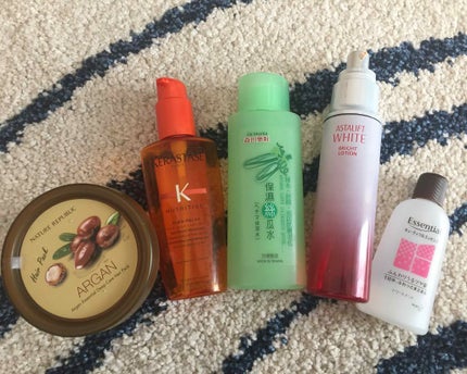 アスタリフト ローションのクチコミ「1月使い切りコスメ
●ネイチャーリパブリック 
アルガンオイルのトリートメント
これ何回かリ.....」(1枚目)