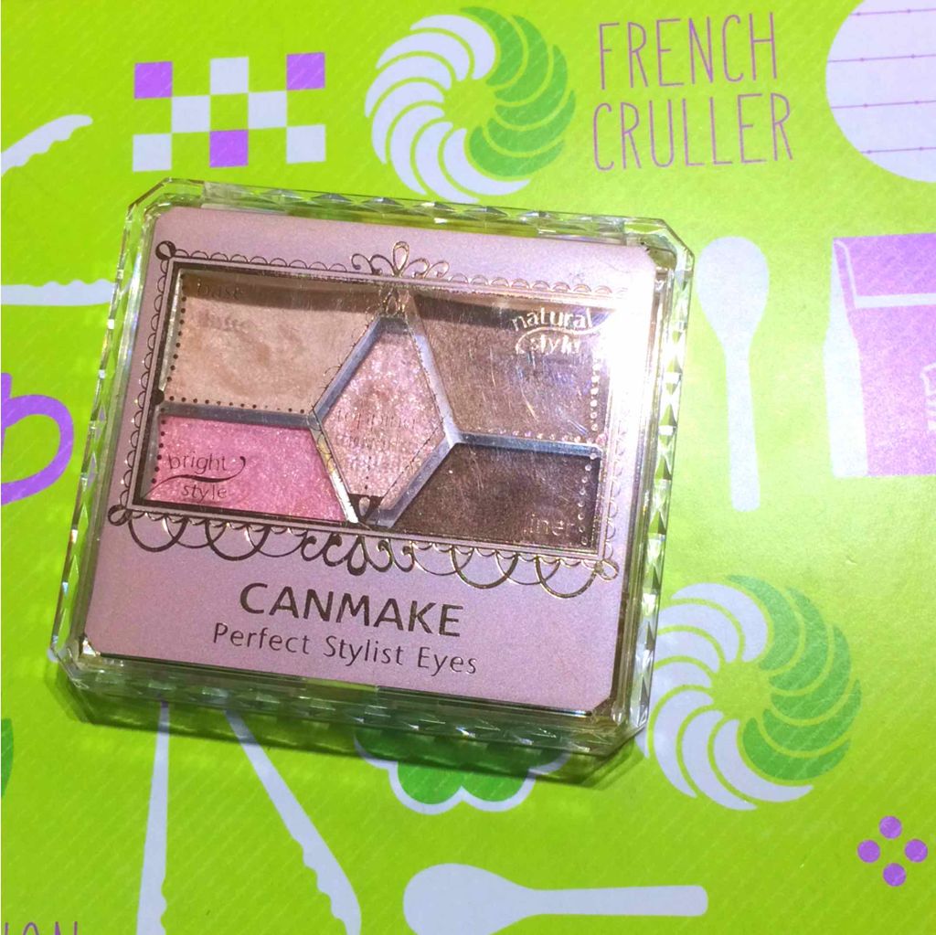 【旧品】パーフェクトスタイリストアイズ/キャンメイク/アイシャドウパレットを使ったクチコミ（1枚目）