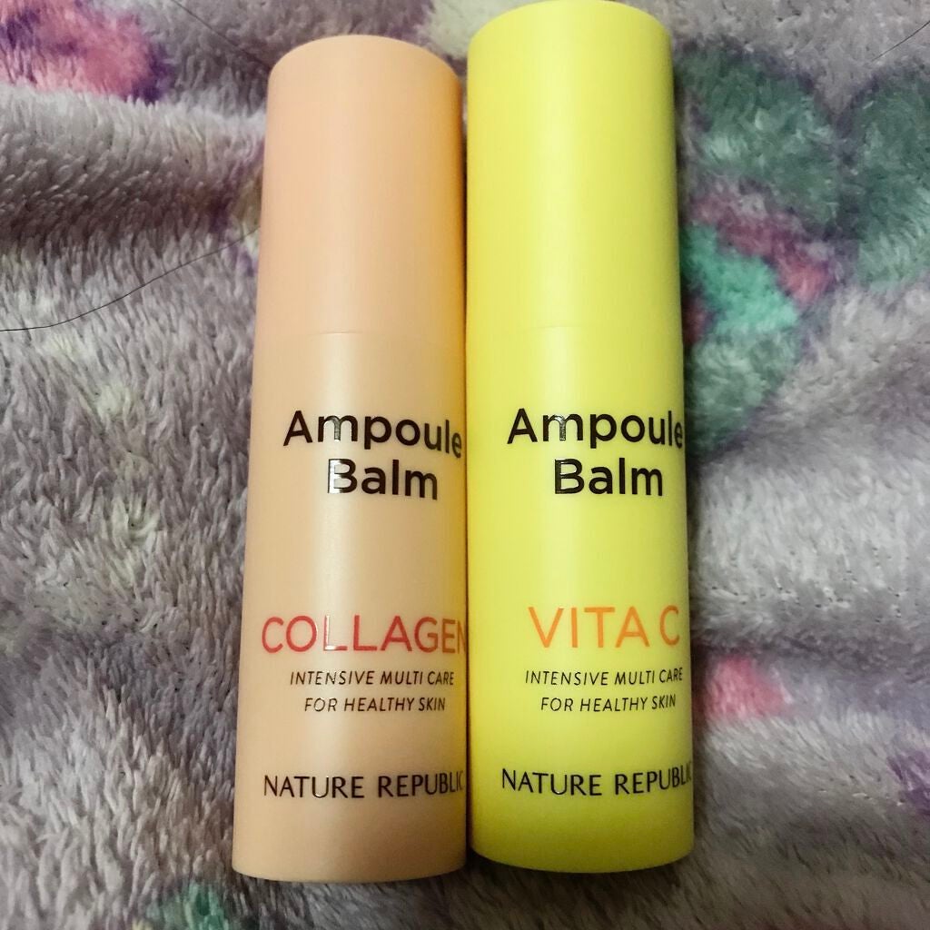 スティック美容液(レモン)/ネイチャーリパブリック/フェイスバームを使ったクチコミ(2枚目)