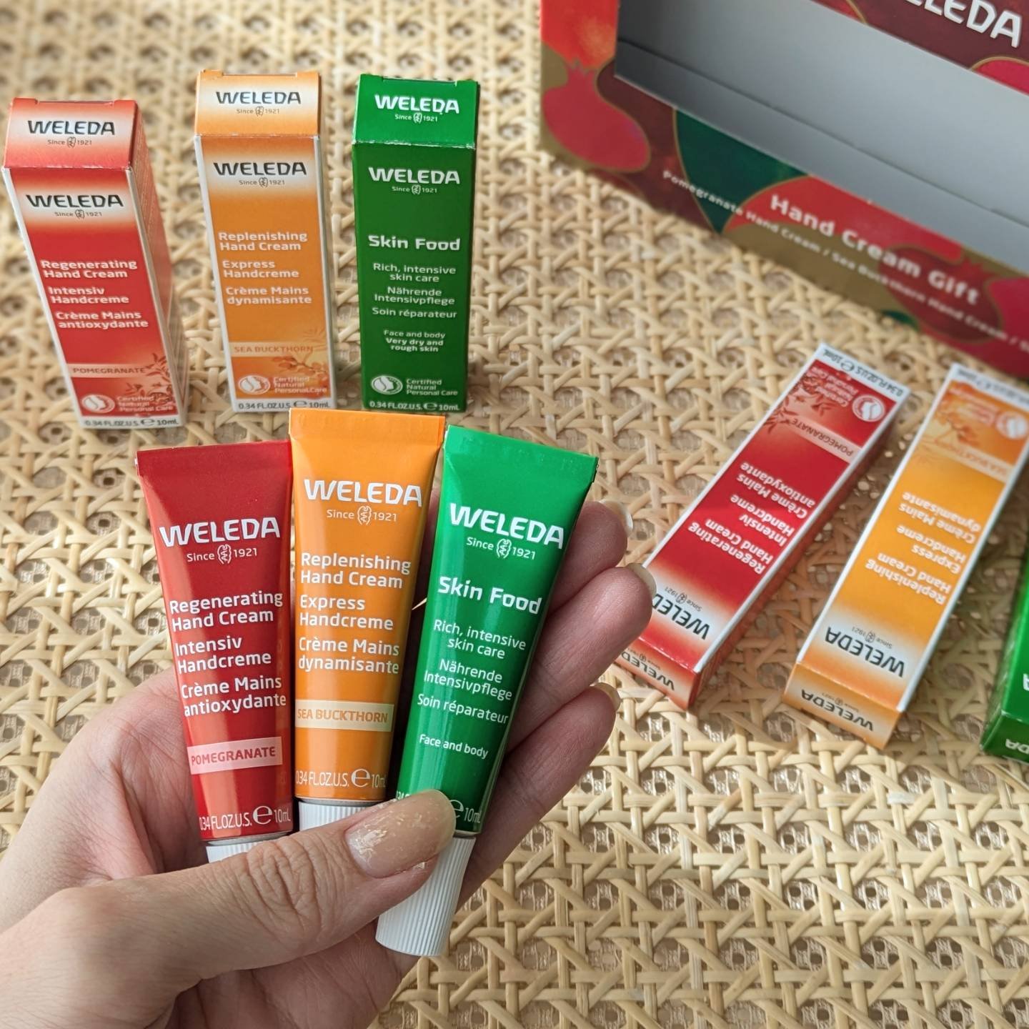 ヴェレダ ハンドクリーム ギフト/WELEDA/ハンドクリームを使ったクチコミ（2枚目）