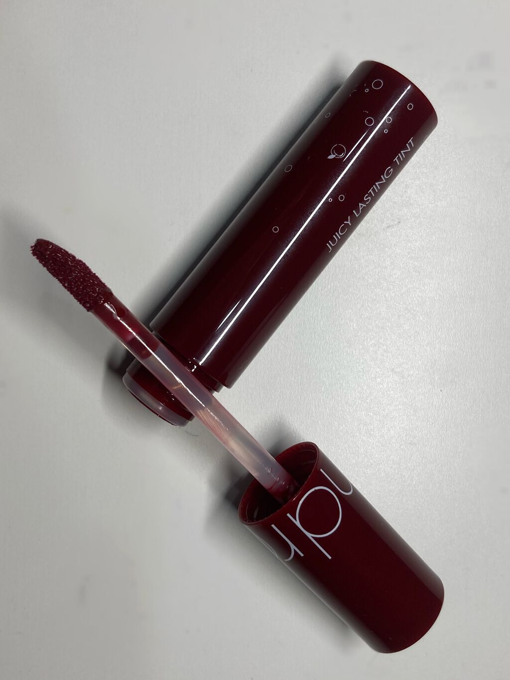 ジューシーラスティングティント/rom&nd/リップティントを使ったクチコミ(1枚目)