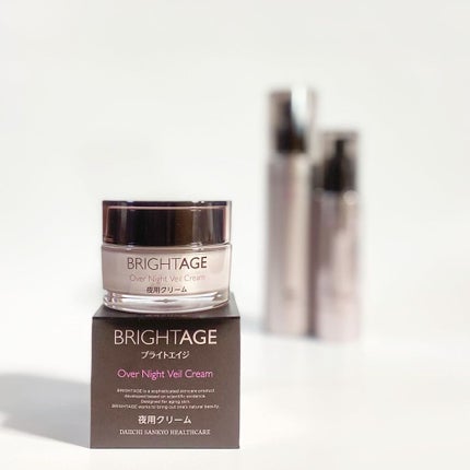 オーバーナイト ヴェールクリーム/BRIGHTAGE/フェイスクリームを使ったクチコミ(7枚目)