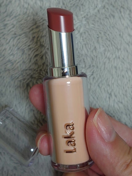 ボンディンググロウリップスティック/Laka/口紅を使ったクチコミ(2枚目)