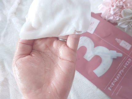 3番 すべすべキメケアシートマスク/numbuzin/シートマスク・パックを使ったクチコミ(4枚目)