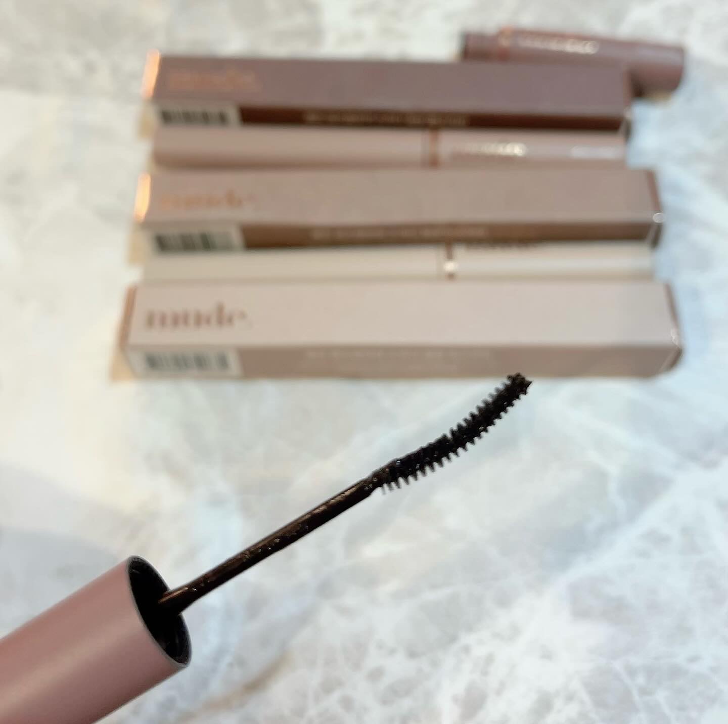 インスパイアスキニーカーリングマスカラ/mude./マスカラを使ったクチコミ（3枚目）