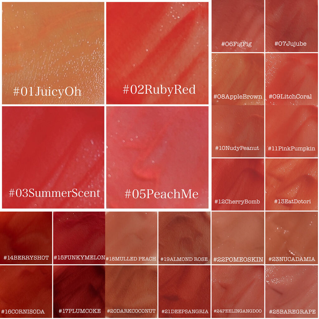 ジューシーラスティングティント/rom&nd/リップティントを使ったクチコミ（2枚目）