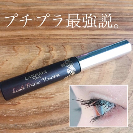 ラッシュフレームマスカラ/キャンメイク/マスカラを使ったクチコミ(1枚目)