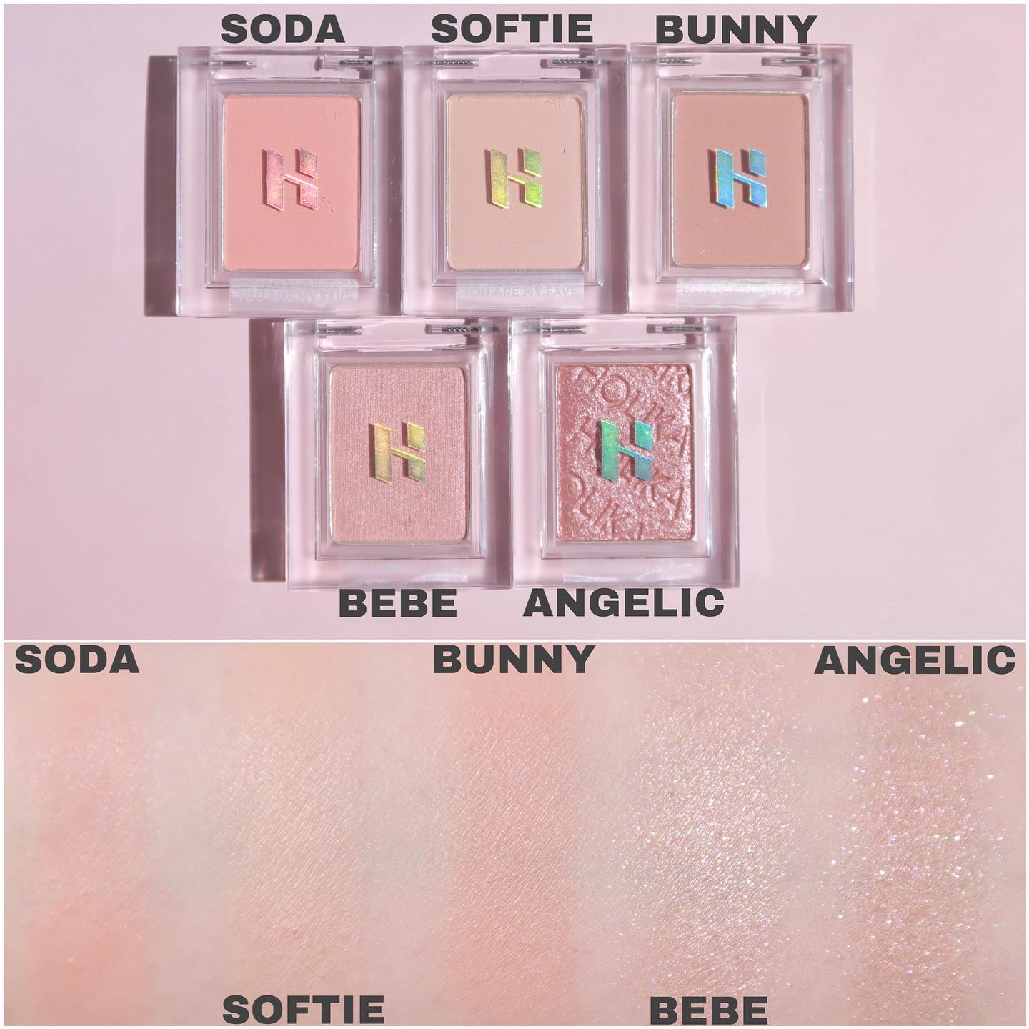 マイフェイブピースアイシャドウ 22 ベベ(BEBE)/HOLIKA HOLIKA/単色アイシャドウを使ったクチコミ（3枚目）