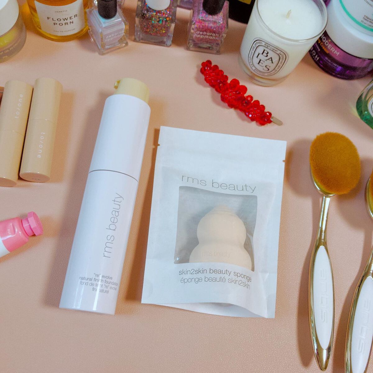 ナチュラルフィニッシュ リキッドファンデーション/rms beauty/リキッドファンデーションを使ったクチコミ（1枚目）