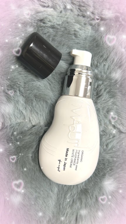 オーガニックフレグランスホワイトクリーム/MAPUTI/デリケートゾーンケアを使ったクチコミ(1枚目)