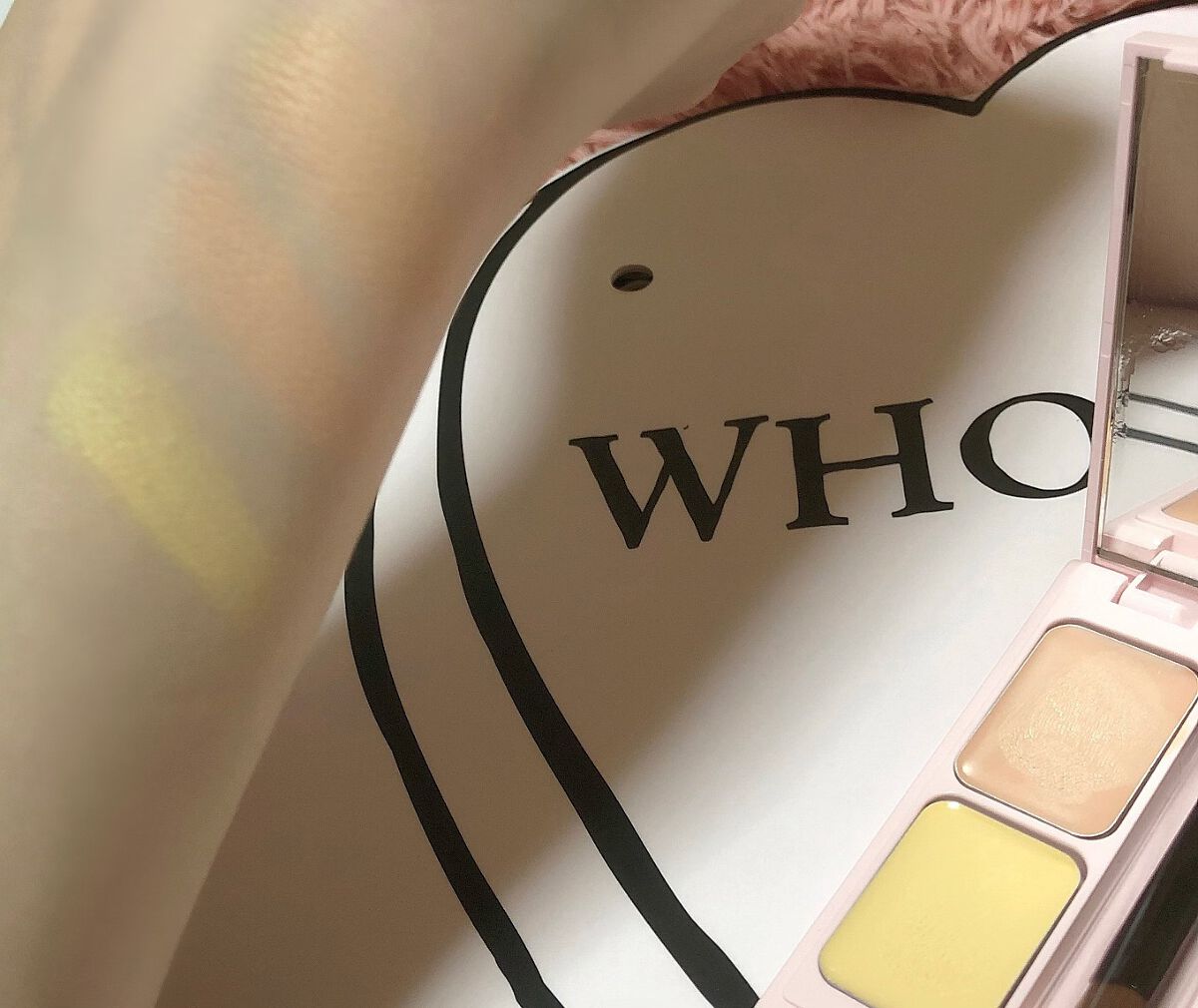 フーミー キニシーラー/WHOMEE/パレットコンシーラーを使ったクチコミ（2枚目）