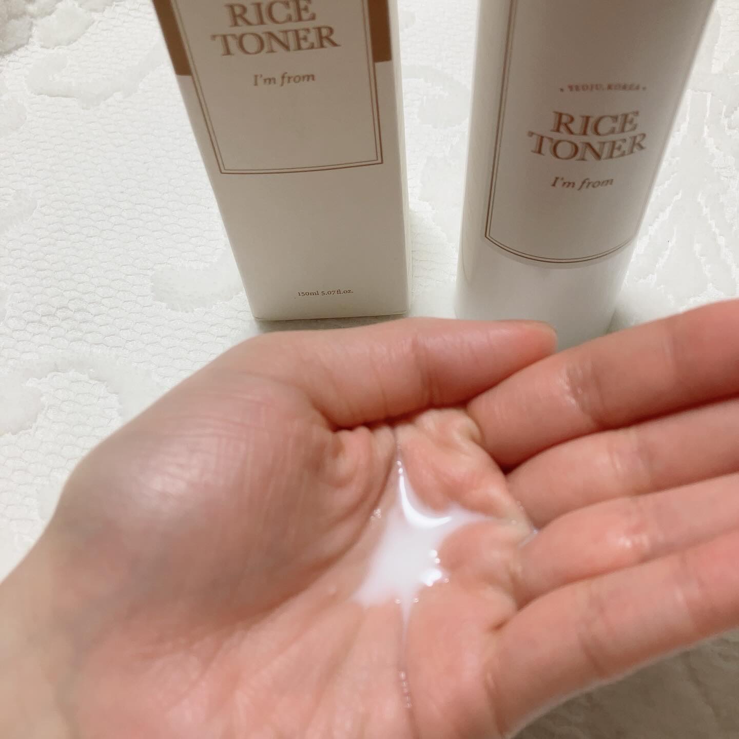 ライストナー/I'm from/化粧水を使ったクチコミ（3枚目）