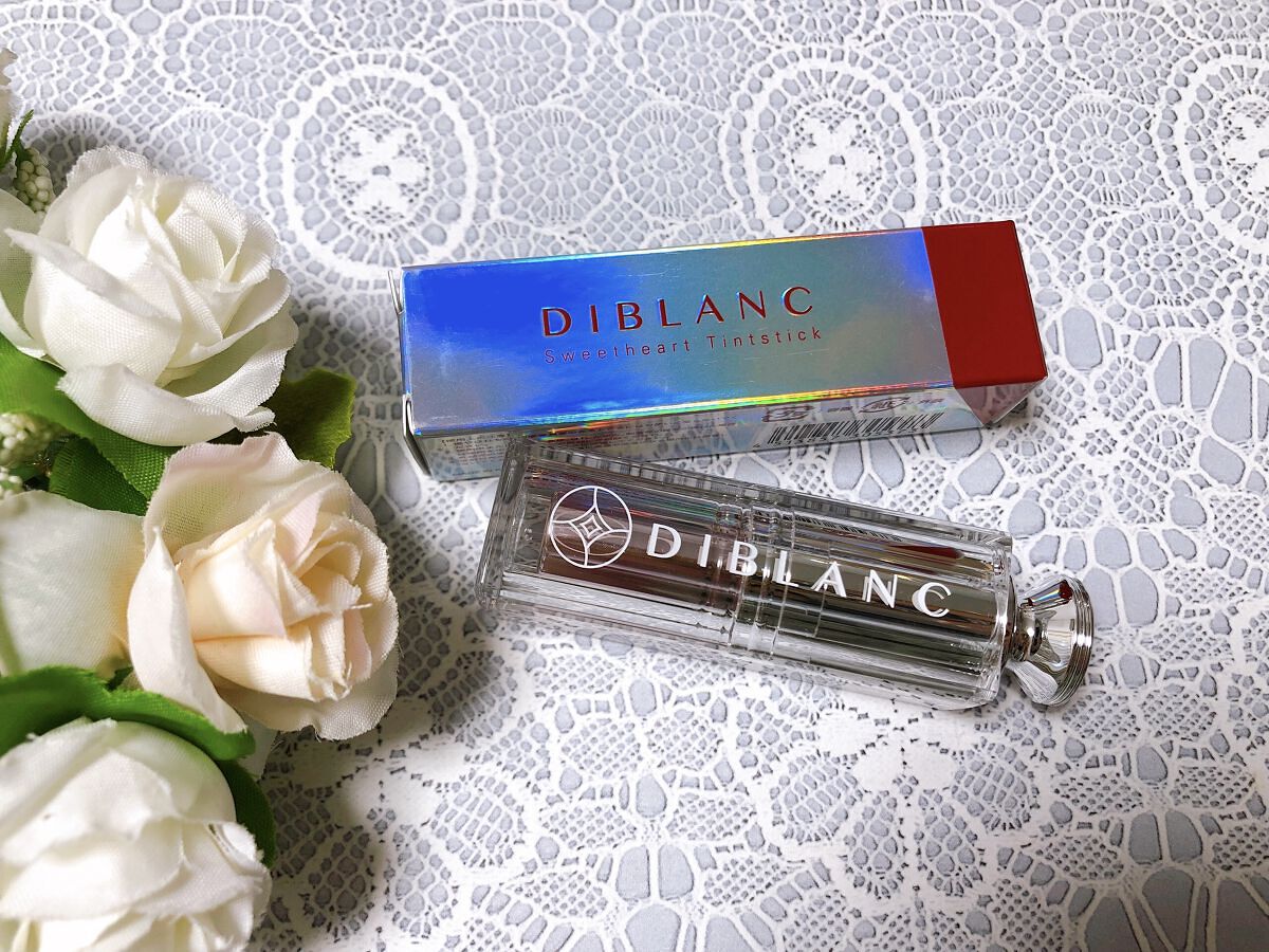  スイートハート ティントスティック/DIBLANC/リップティントを使ったクチコミ（1枚目）