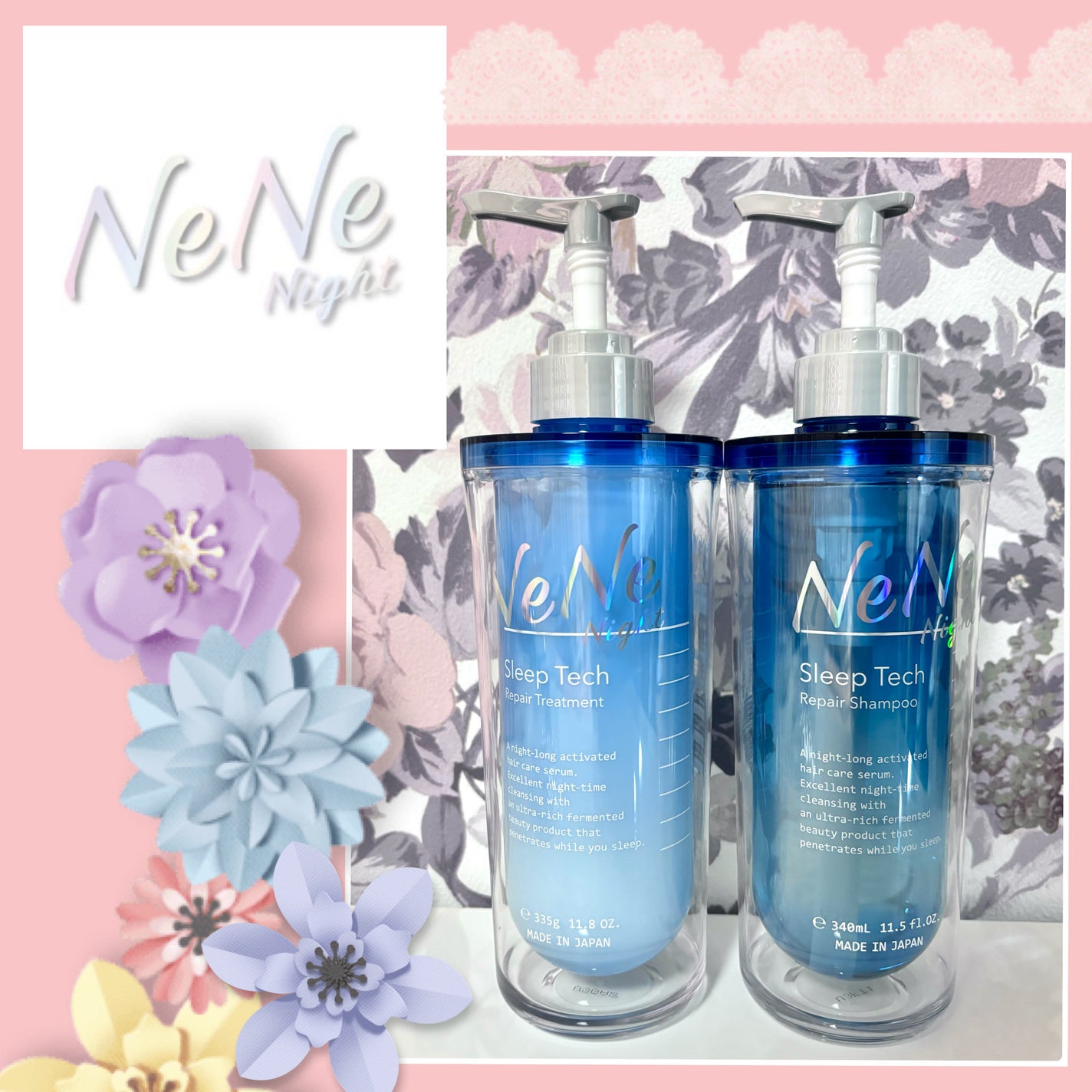 スリープテック リペア シャンプー/ヘアトリートメント/NeNe Night/市販シャンプーを使ったクチコミ(1枚目)