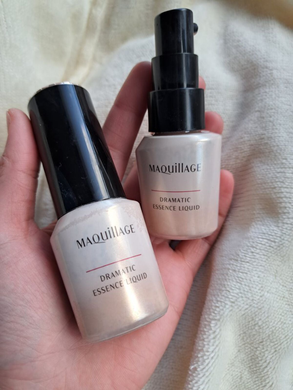 ドラマティックエッセンスリキッド/マキアージュ/リキッドファンデーションを使ったクチコミ(1枚目)