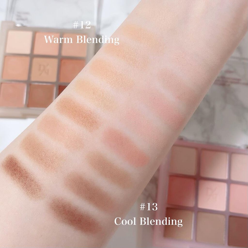 シャドウパレット/dasique/アイシャドウパレットを使ったクチコミ(6枚目)