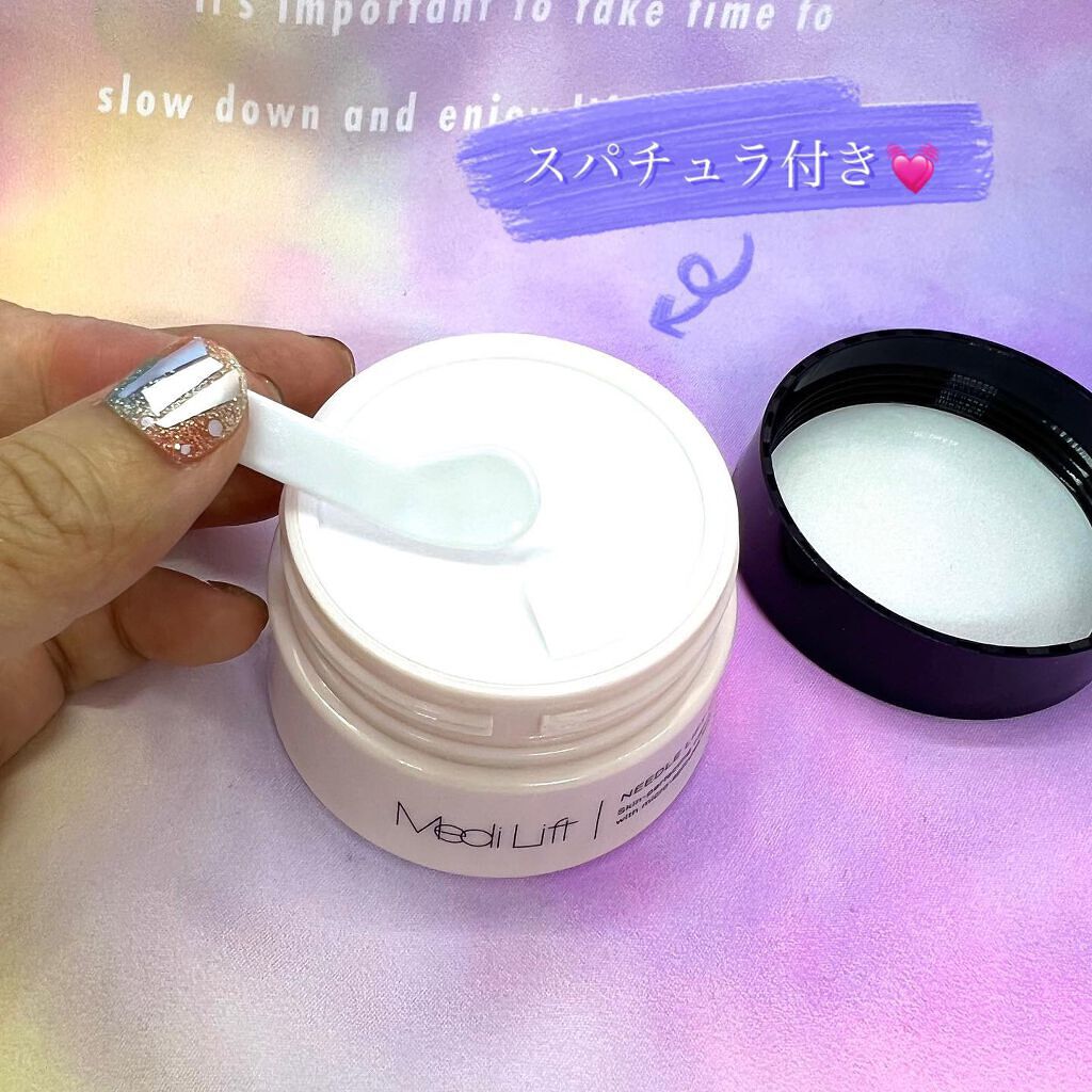 メディリフト ニードルリフトクリーム/YA-MAN TOKYO JAPAN/フェイスクリームを使ったクチコミ(2枚目)