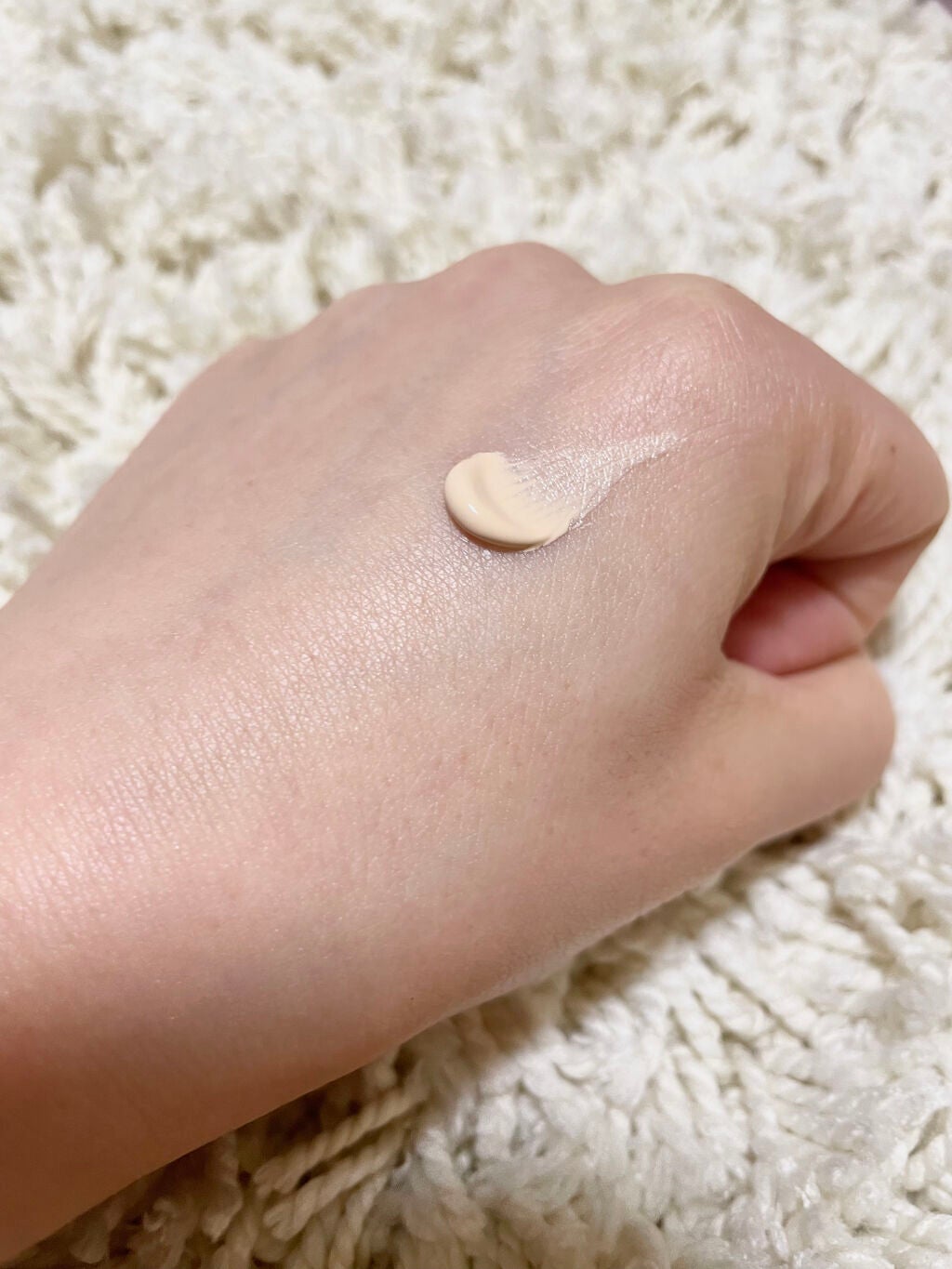 3番 ノーファンデ陶器肌トーンアップクリーム/numbuzin/化粧下地を使ったクチコミ(2枚目)